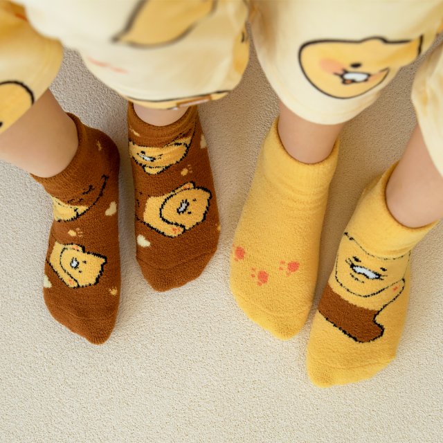 [Kakao Friends] Choonsik Warm Fuzzy Socks-Holiholic-Holiholic