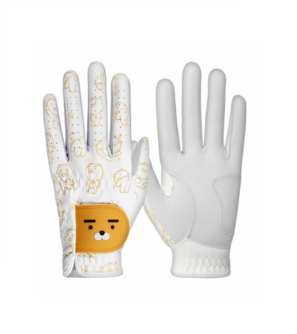 [Kakao Friends] Ryan Half Sheep Skin Golf Glove-Holiholic