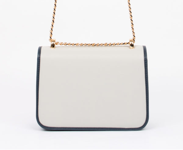 Khinel Gold Strap Leather Bag-HOLIHOLIC.COM