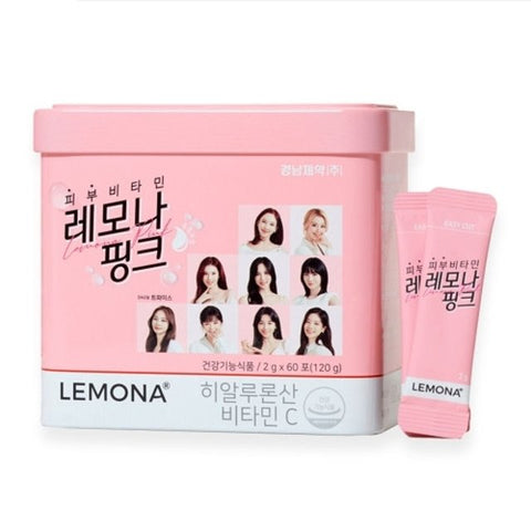 [LEMONA] TWICE Skin Vitamin Lemona Pink 60sticks -Holiholic