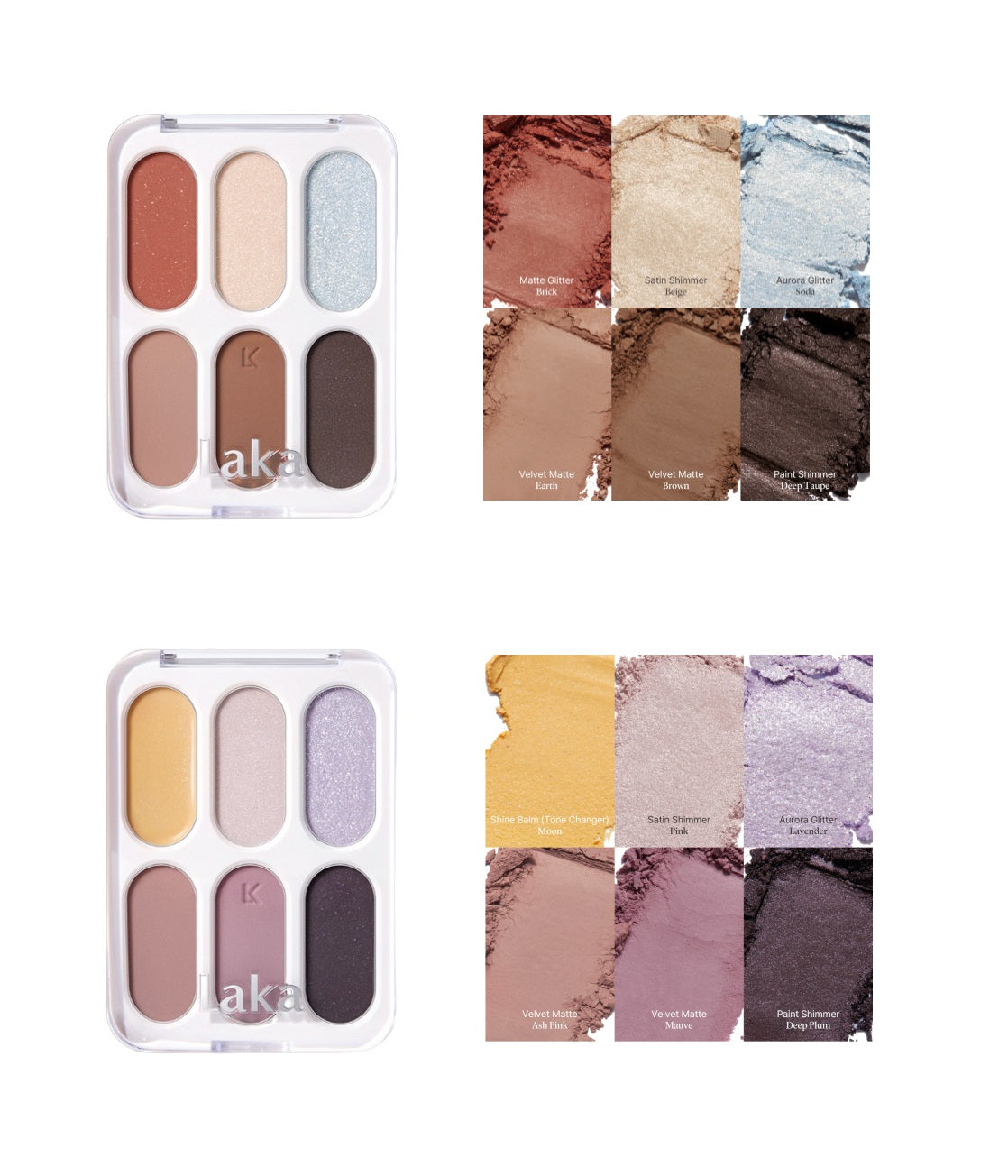 [Laka] Forever 6 Eye Palette-Holiholic