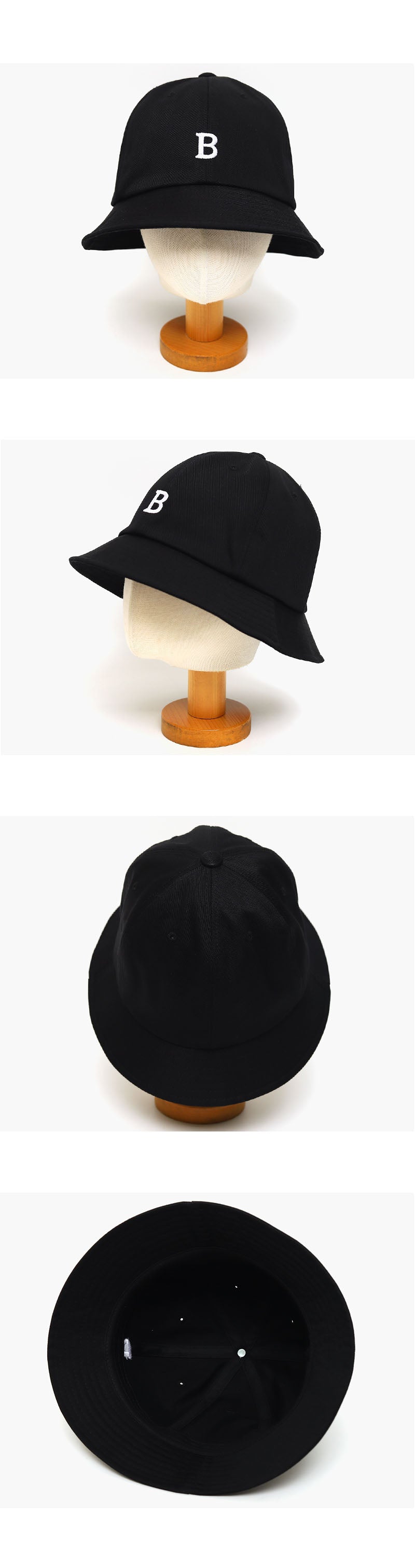 Letter Embroidery Bucket Hat-Holiholic