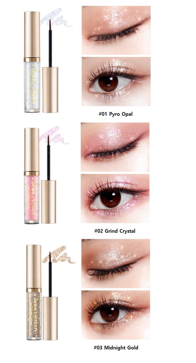 [MACQUEEN] Jewel-Poten Eye Glitter Eye Liner Set-Holiholic