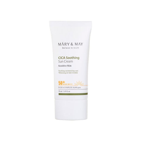 [MARY & MAY] CICA Soothing Sun Cream SPA 50+ PA++++-Holiholic