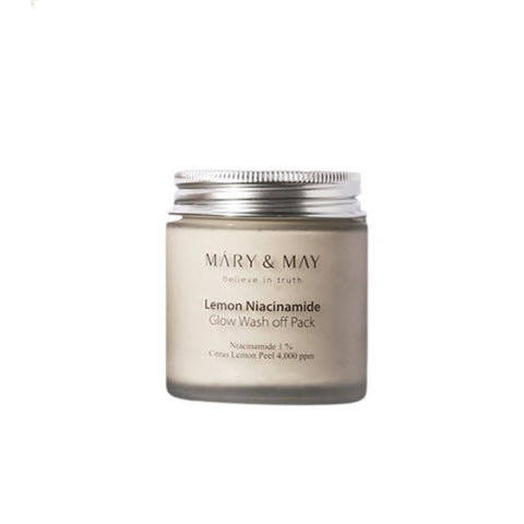 [MARY&MAY] Lemon Niacinamide Glow Wash Off Pack -Holiholic