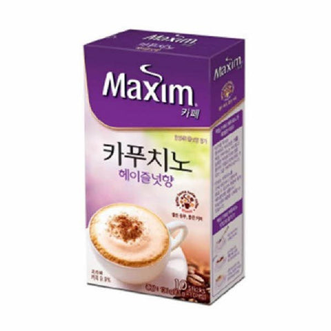 [Maxim] Cafe Cappuccino Hazelnut Coffee Mix 10 Sticks-Holiholic