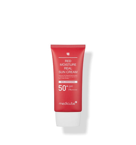 [Medicube] Red Moisture Real Sun Cream SPF50+ PA++++ 50ml