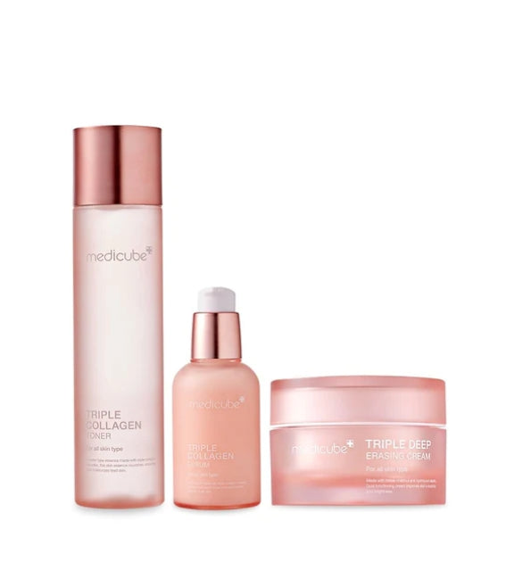 [Medicube] Triple Collagen Deep Glow Set-Holiholic