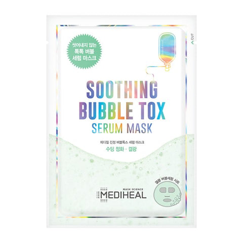 [Mediheal] Soothing Bubble Tox Serum Mask Sheet 10p-Holiholic