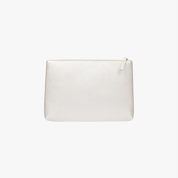 Minimalist Zip Top Clutch-holiholic.com