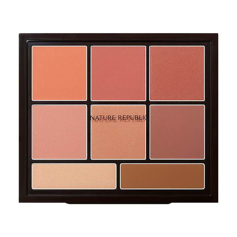 [Nature Republic] Protouch Blusher Palette-Holiholic