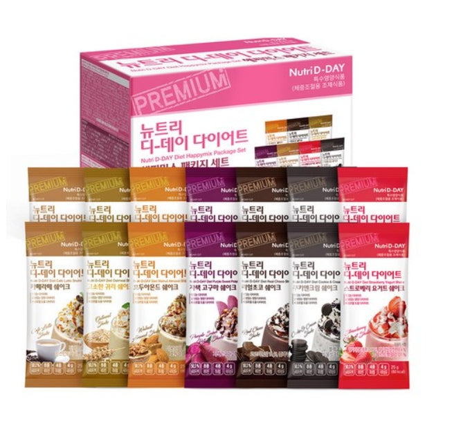 [Nutri D-Day] Diet Shake Happy Mix Package 14packs-Holiholic