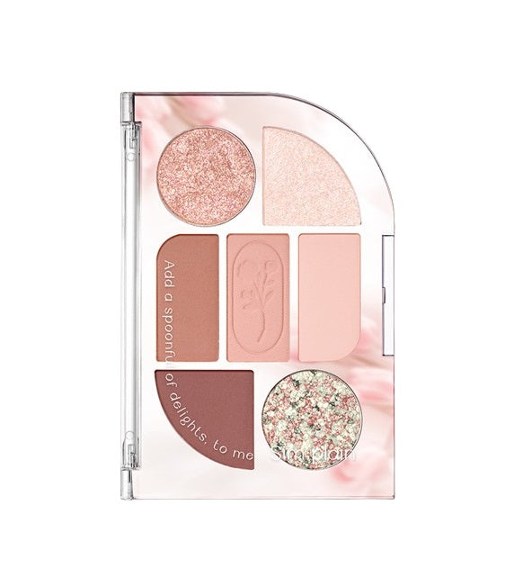 [Peripera] Sim:plain Eye Palette #06 Chiffon Blossom-Holiholic