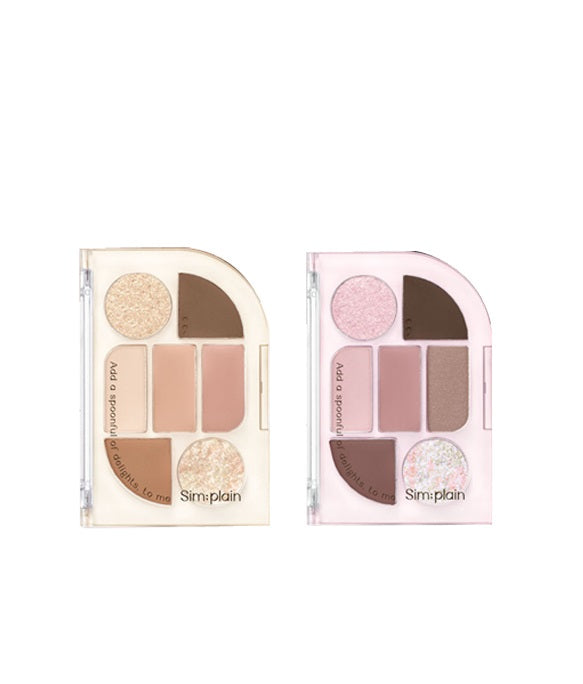 [Peripera] Simplain Eye Palette-Holiholic