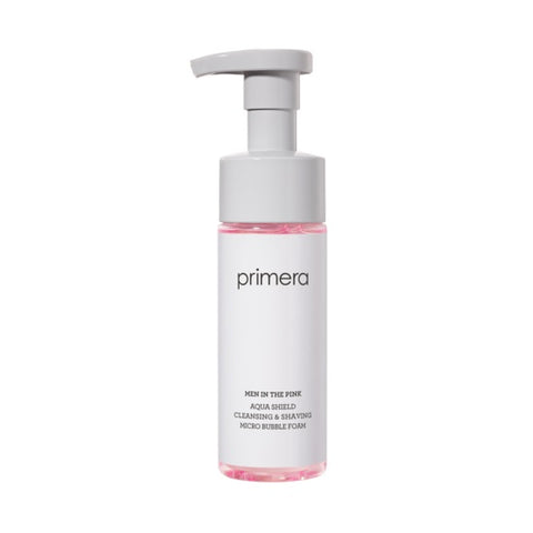 [Primera] Men In The Pink Aqua Shield Cleansing and Shaving Micro Bubble Foam-Holiholic