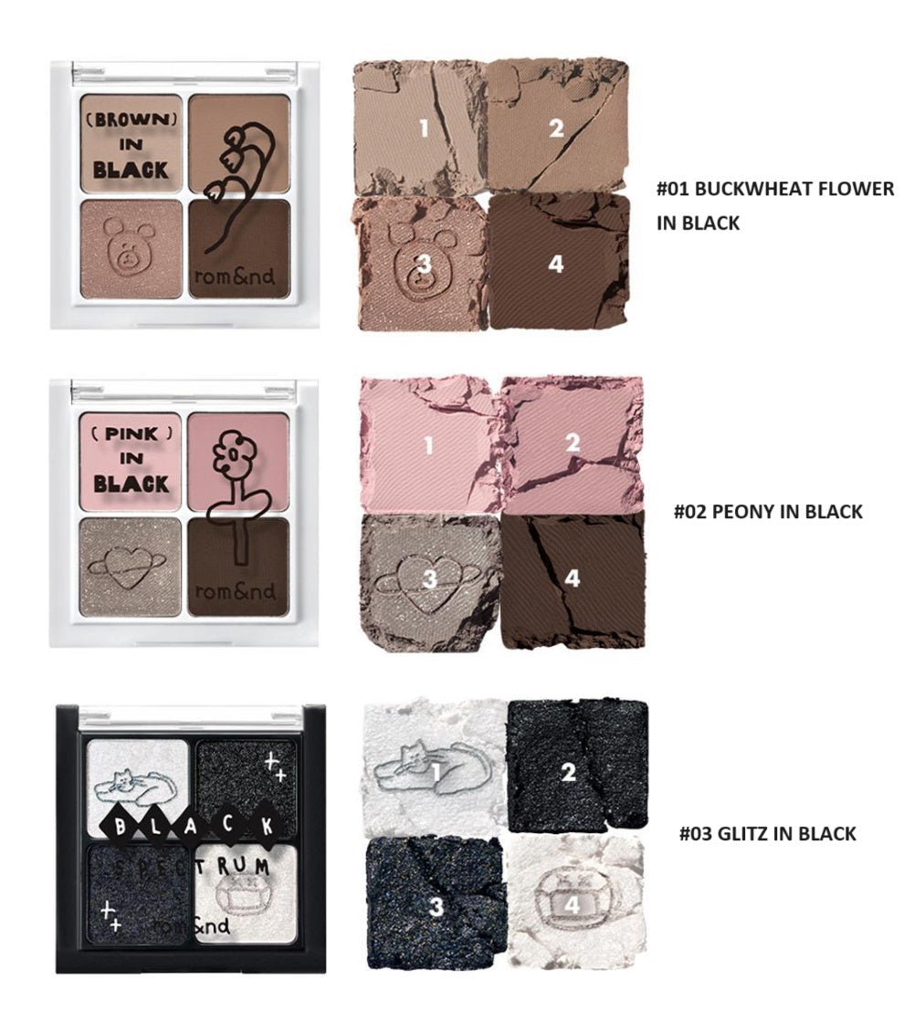 [ROMAND] Better Than Eyes #BLACK SPECTRUM Edition-Holiholic