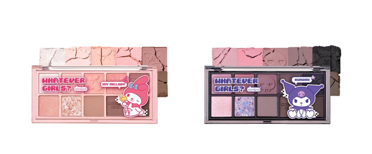 [ROMAND] Kuromi & My Melody Better Than Palette-Holiholic