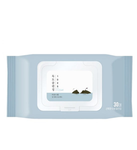 [ROUND LAB] 1025 Dokdo Cleansing Tissue-Holiholic