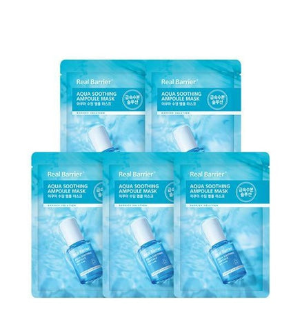 [Real Barrier] Aqua Soothing Ampoule Mask Sheet-Holiholic