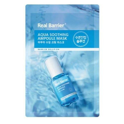 [Real Barrier] Aqua Soothing Ampoule Mask Sheet-Holiholic