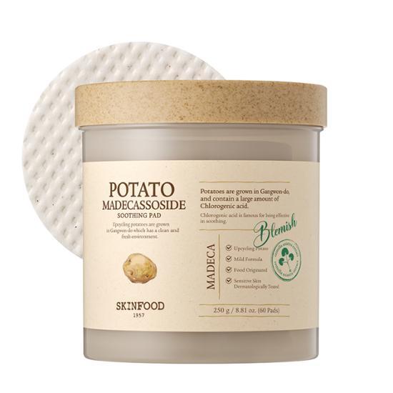 [SKINFOOD] Potato Madecassoside Soothing Pad-Holiholic