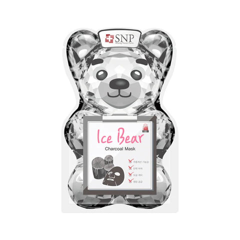 [SNP] Ice Bear Charcoal Sheet Mask 10 Sheets