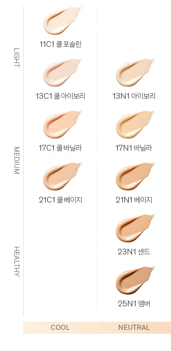 [Sulwhasoo] NEW Perfecting Cushion SPF50+ PA+++ 15g-Holiholic