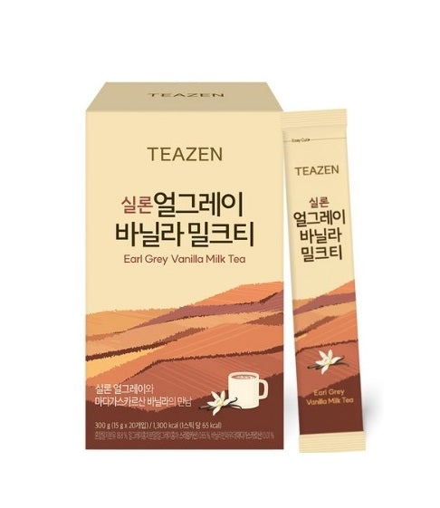 [TEAZEN] Earl Grey Vanilla Milk Tea 20 sticks-Holiholic