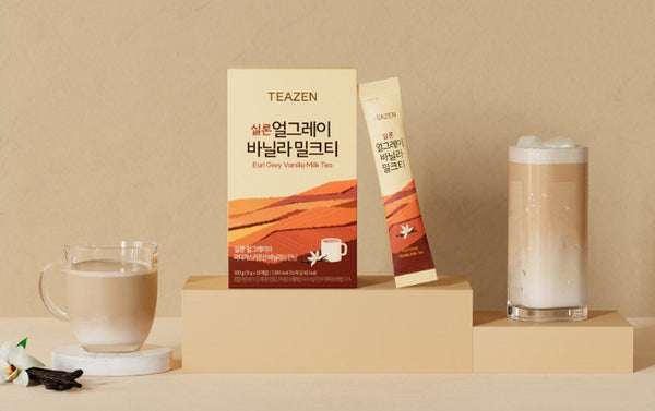 [TEAZEN] Earl Grey Vanilla Milk Tea 20 sticks-Holiholic