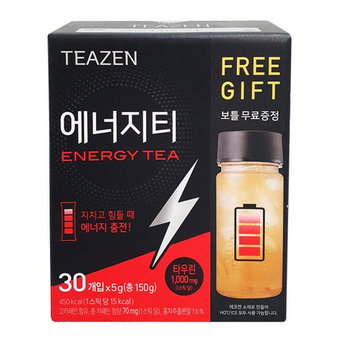 [TEAZEN] Energy Tea 30 Sticks with Bottle-Holiholic