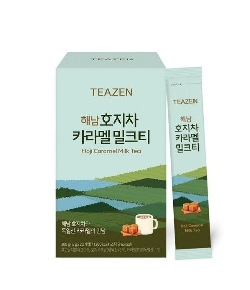 [TEAZEN] Hoji Caramel Milk Tea 20 sticks-Holiholic