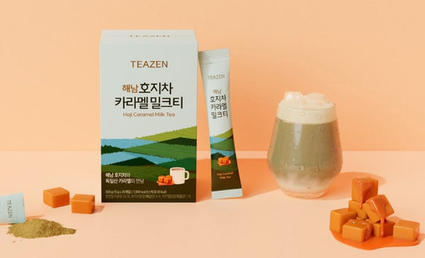 [TEAZEN] Hoji Caramel Milk Tea 20 sticks-Holiholic