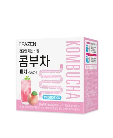 [TEAZEN] NEW Kombucha Peach Tea  -Holiholic