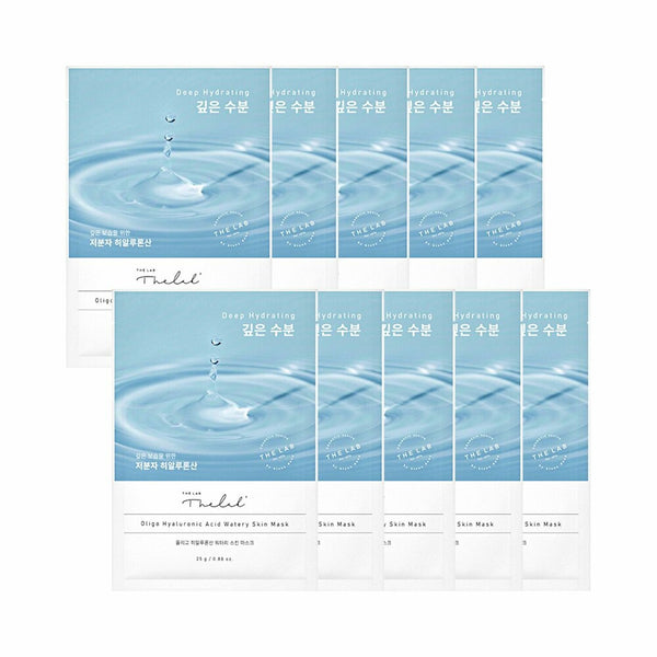 [THE LAB by blanc doux] Oligo Hyaluronic Acid Watery Skin Mask Sheet 10P-Holiholic