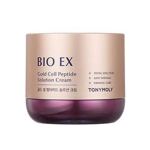 [TONYMOLY] Bio Ex Gold Cell Peptide Solution Cream-Holiholic