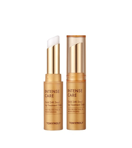 [TONYMOLY] Intense Care Gold 24K Snail Lip Treatment Stick 3.5g-Holiholic