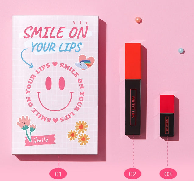 [TONYMOLY] Perfect Lips Shocking Lip Tint Smile Gift Set-Holiholic