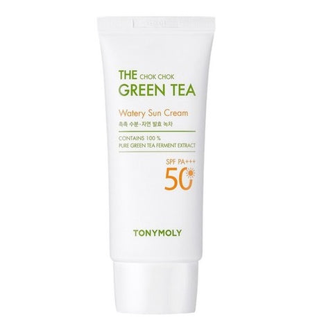 [TONYMOLY] The Chok Chok Green Tea Watery Sun Cream SPF50 PA+++-Holiholic