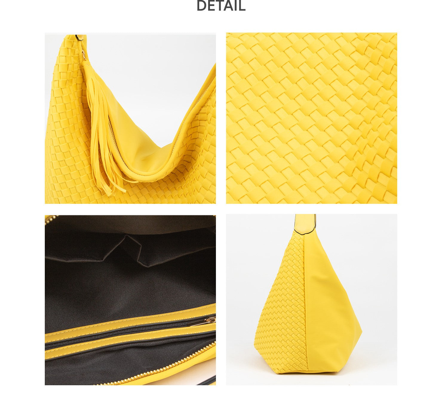 Tassel Woven Hobo Bag-holiholic.com