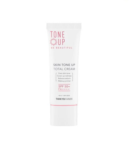[Thank You Farmer] Skin Tone Up Total Cream SPF50+-Holiholic