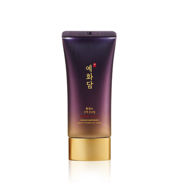 [The Face Shop] Yehwadam Hwansaenggo Serum Infused Sun Cream-Holiholic