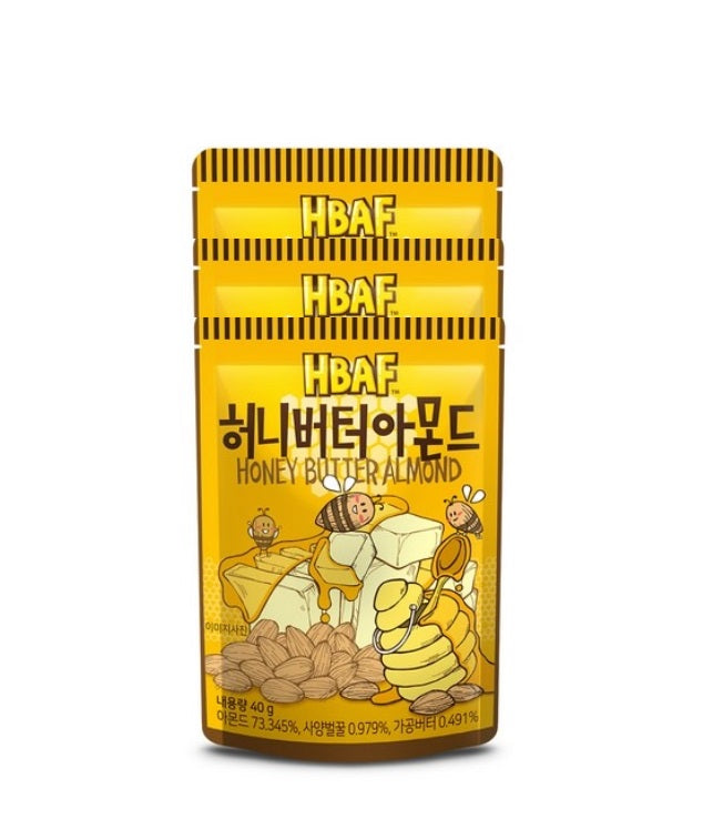 [Tom’s Farm] Honey Butter Almond 40g-Holiholic