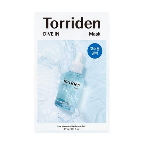 [Torriden] Dive-In Low Molecule Hyaluronic Acid Mask Sheet-Holiholic