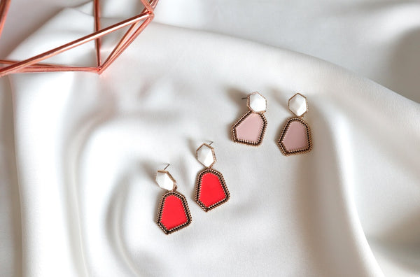 Vivid & White Earrings-holiholic.com