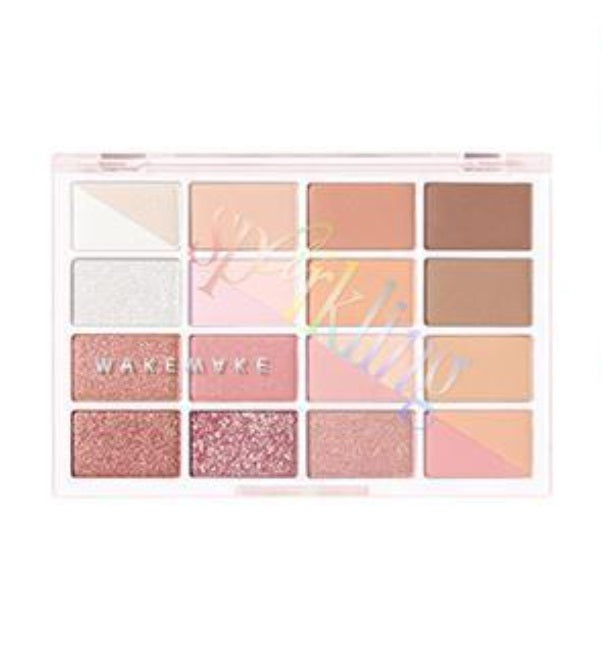 [WAKEMAKE] Soft Blurring Eye Palette #18 Peach Crush Blurring-Holiholic