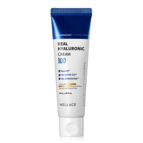 [WELLAGE] Real Hyaluronic 100 Cream-Holiholic