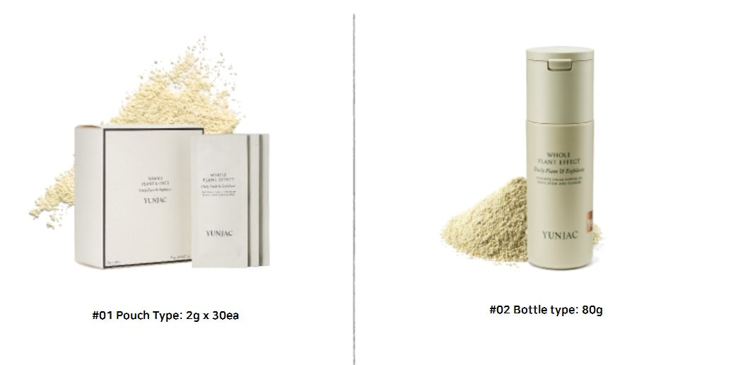 [YUNJAC] Whole Plant Effect Daily Foam & Exfoliant-Holiholic