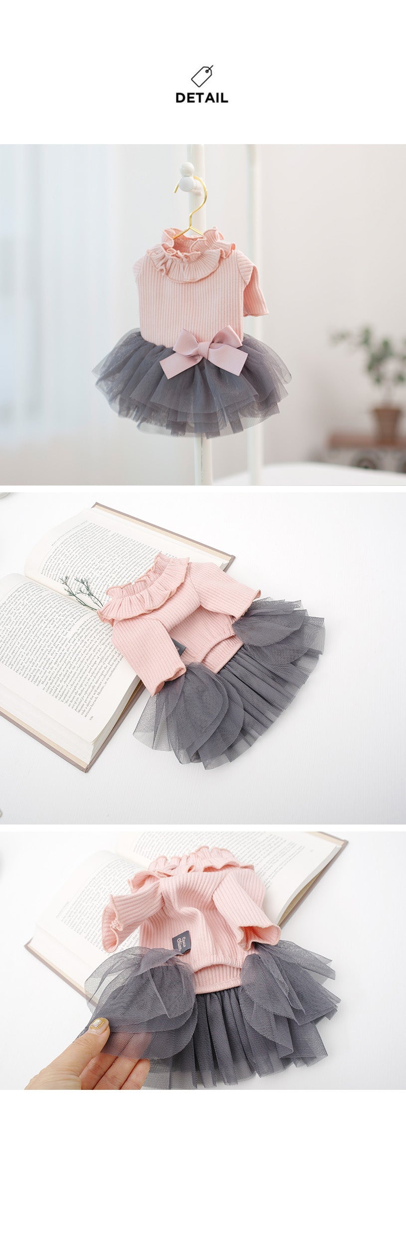 [Handmade] Alice Shirring Lace Dress