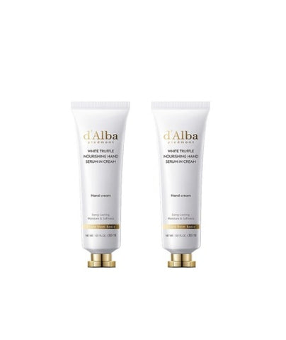 [d’Alba] 1+1 White Truffle Nourishing Hand Serum in Cream-Holiholic