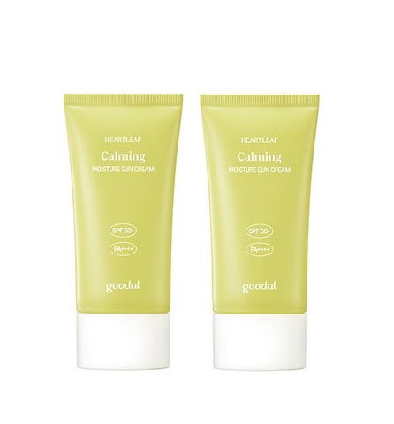 [goodal] 1+1 Houttuynia Cordata Calming Moisture Sun Cream-Holiholic
